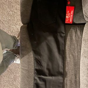 True Religion Ricky relaxed Straight Black Jeans